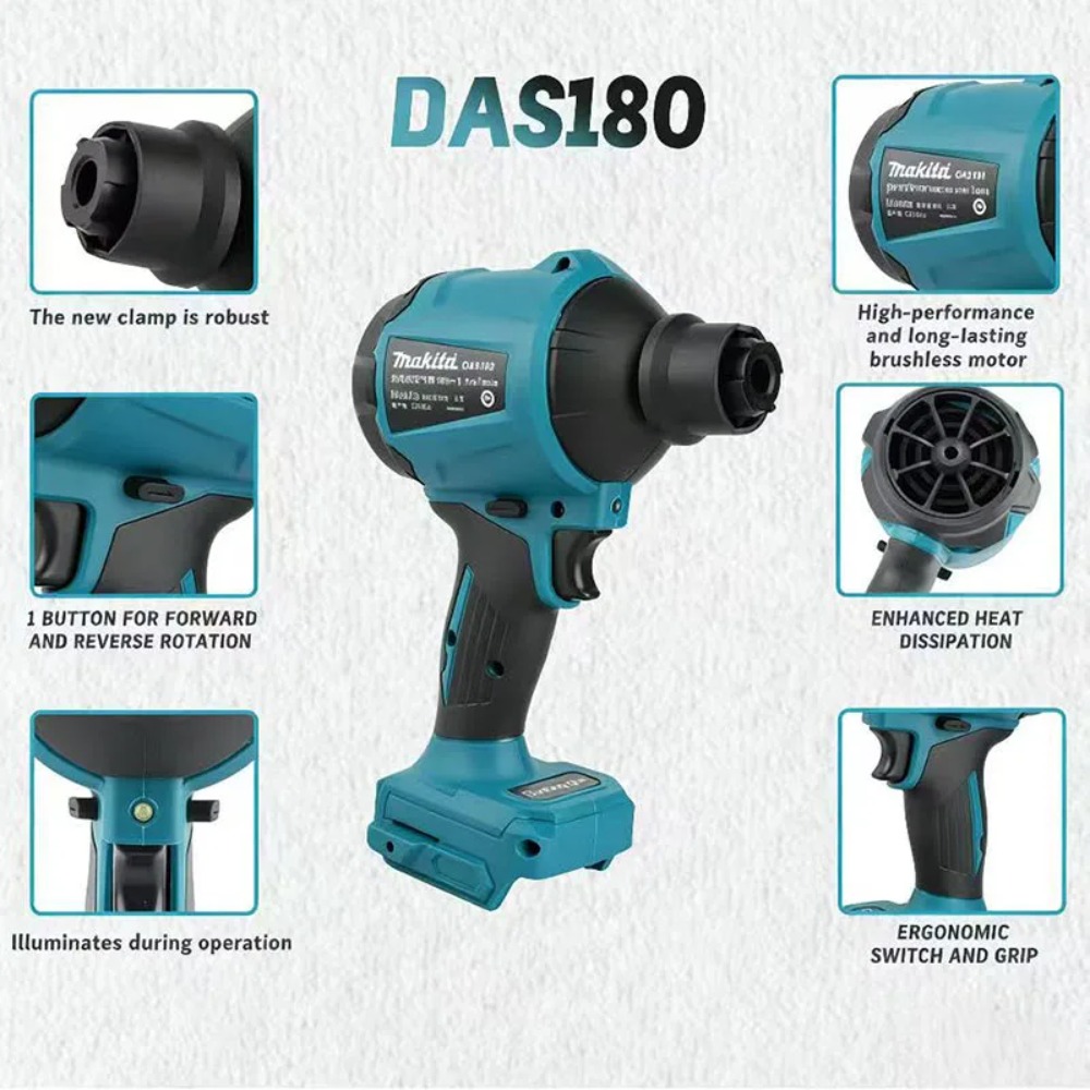 Power Tools Makita Set - 2026 Makita DAS180 18V Cordless High-Power