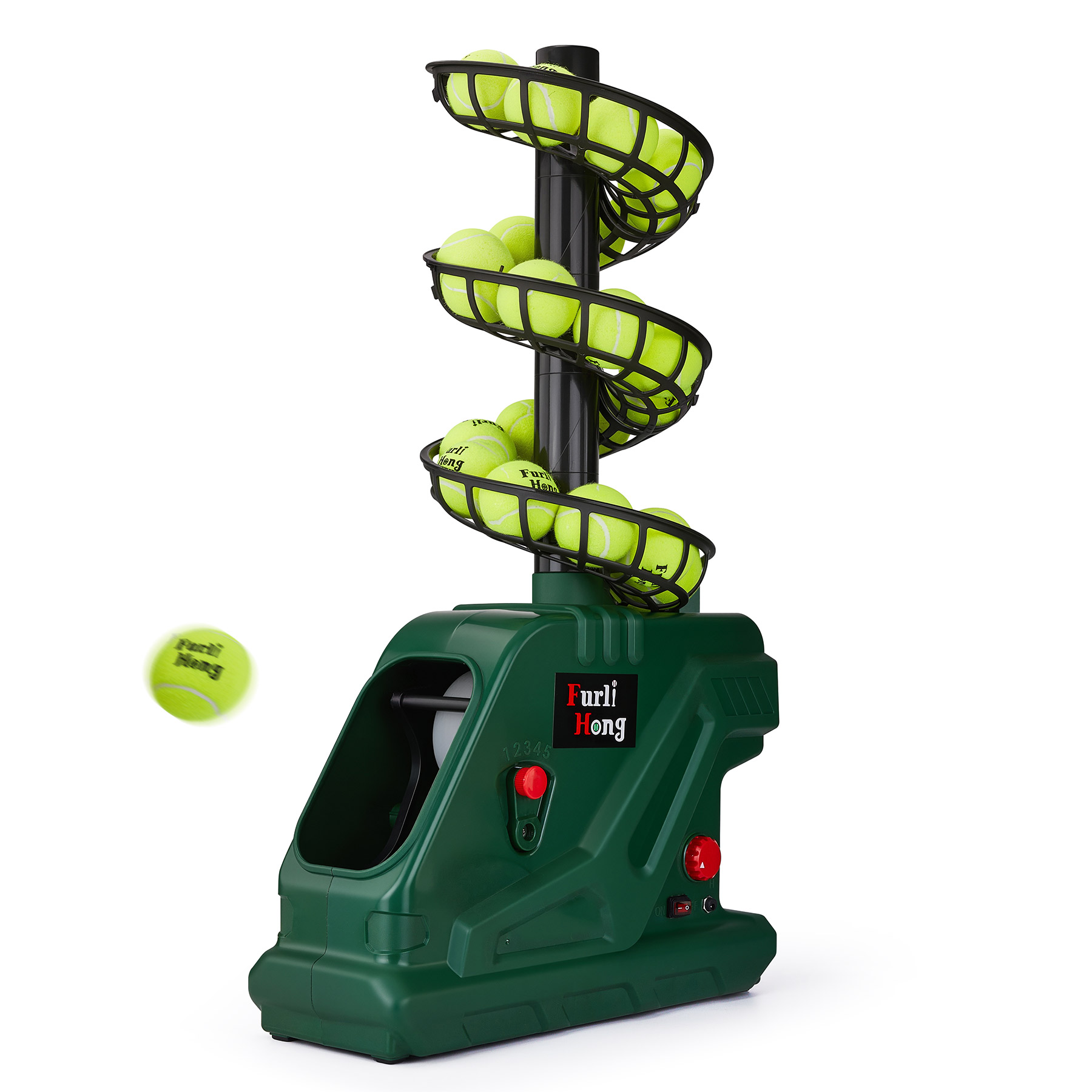 Power Tools Skills - Furlihong 3819BH Portable Tennis Ball Machine