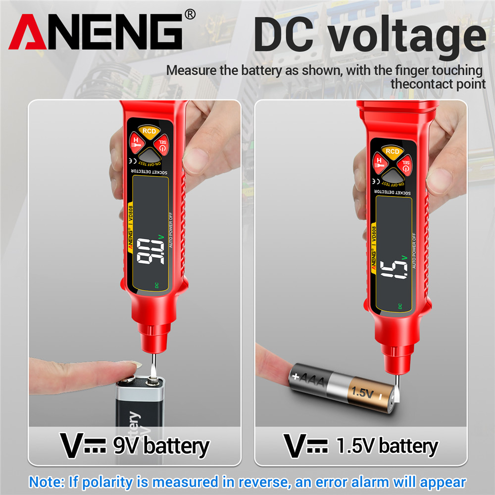 Socket Power Tester ANENG VD80 - مراجعة Power Tools Voltage وسعره