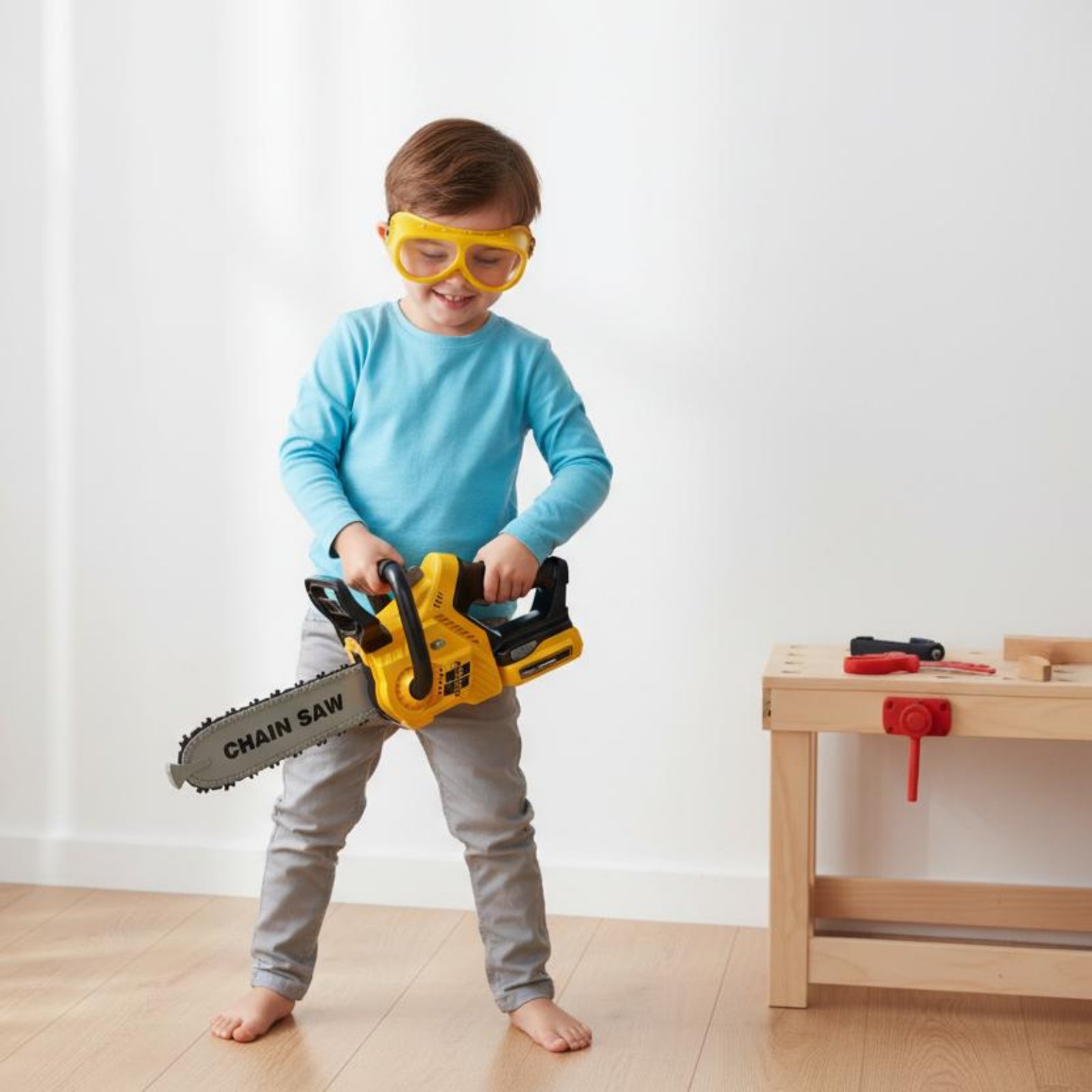 Toy Electric Drill Set Educati - مراجعة Power Tools Skills وسعره