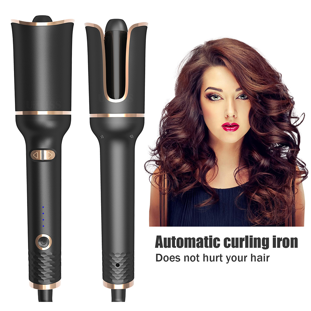 Auto Rotating Ceramic Hair Cur - مراجعة Power Tools Voltage وسعره