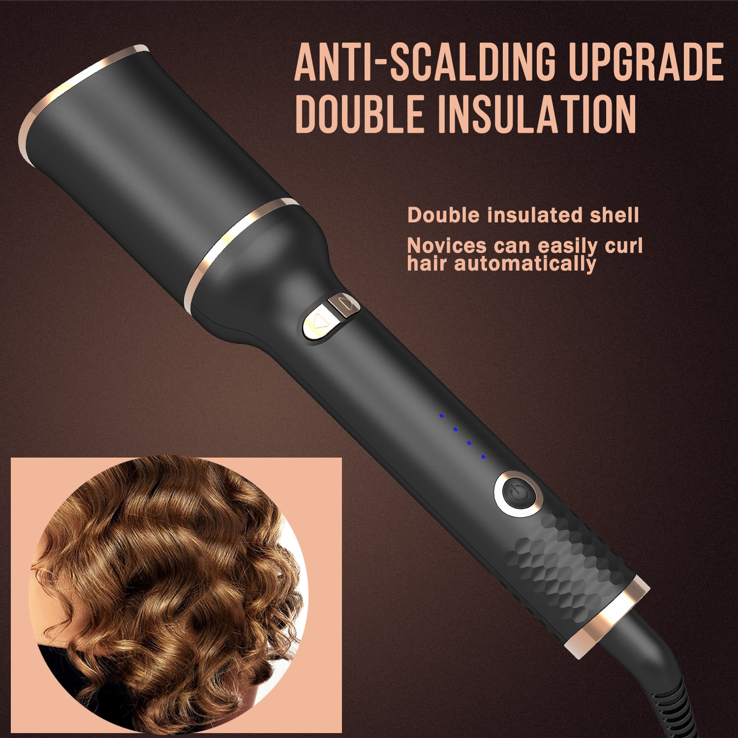 Auto Rotating Ceramic Hair Cur - مراجعة Power Tools Voltage وسعره