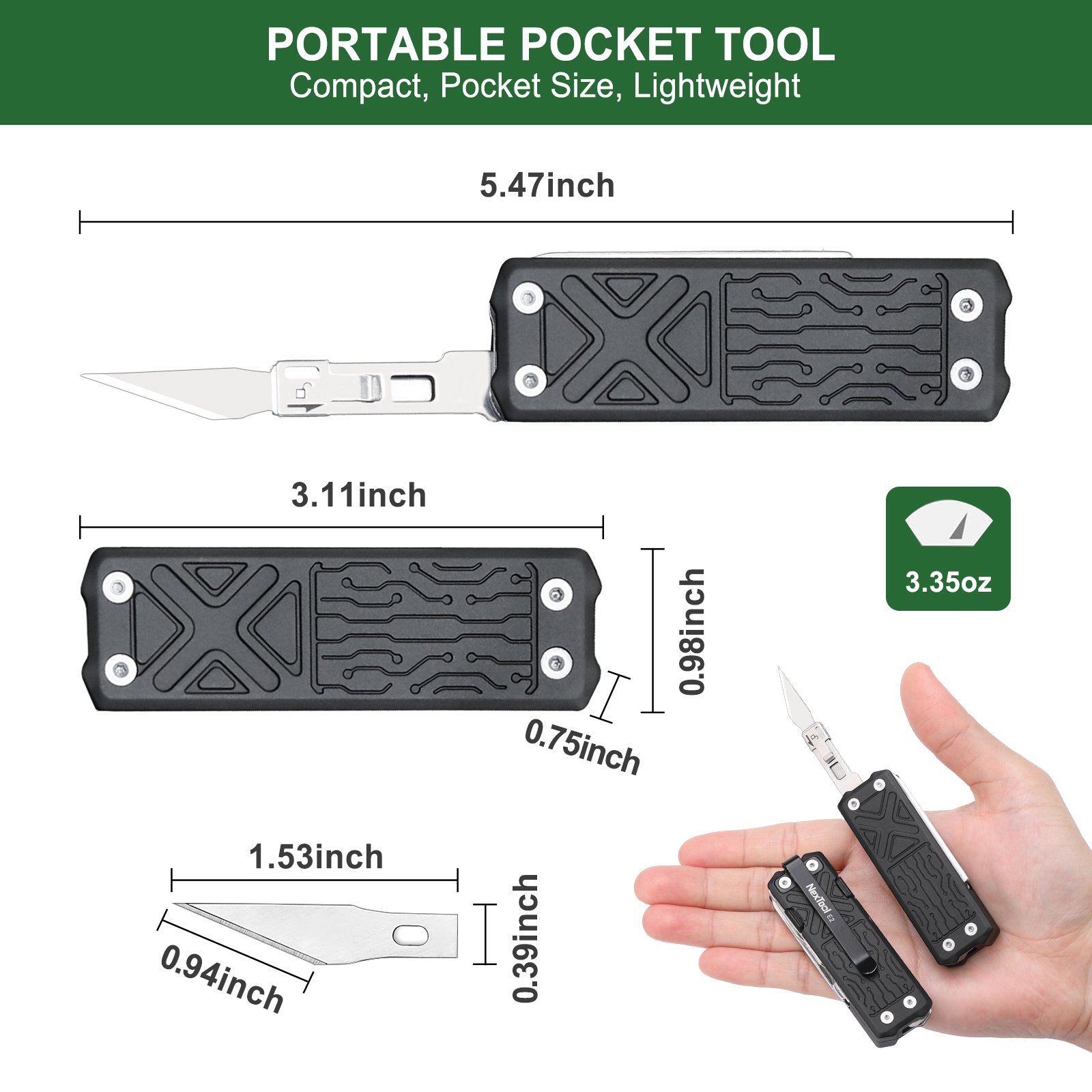 NexTool 10 In 1 Pocket Multito - مراجعة Xiaomi Power Tools وسعره