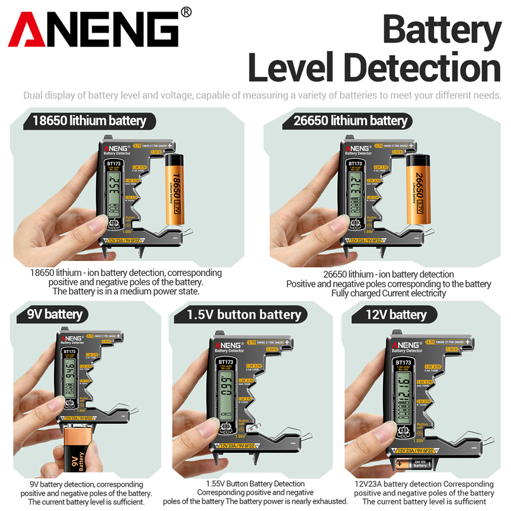 T-173 18650 Power Analyzer Too - مراجعة Health Power Tools وسعره