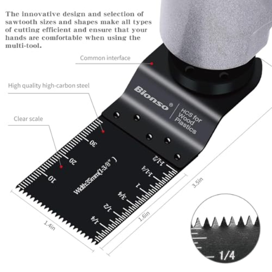 1PCS Oscillating Tool Blade Pr - مراجعة Oscillating Multi Tool وسعره