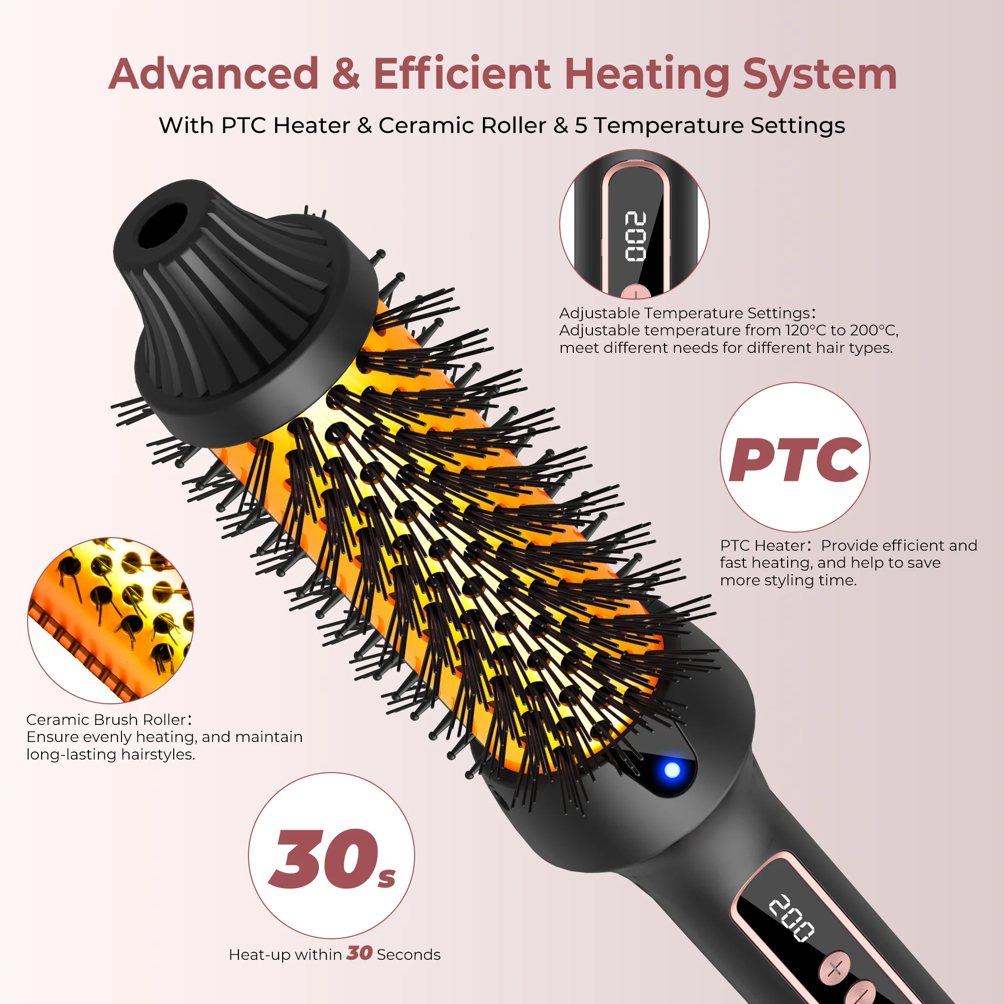 3 in1 Thermal Brush Ionic Heat - مراجعة Power Tools Voltage وسعره