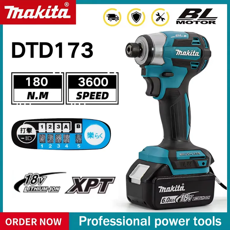Makita DTD173 Brushless Electr - مراجعة Power Tools Battery Repair وسعره