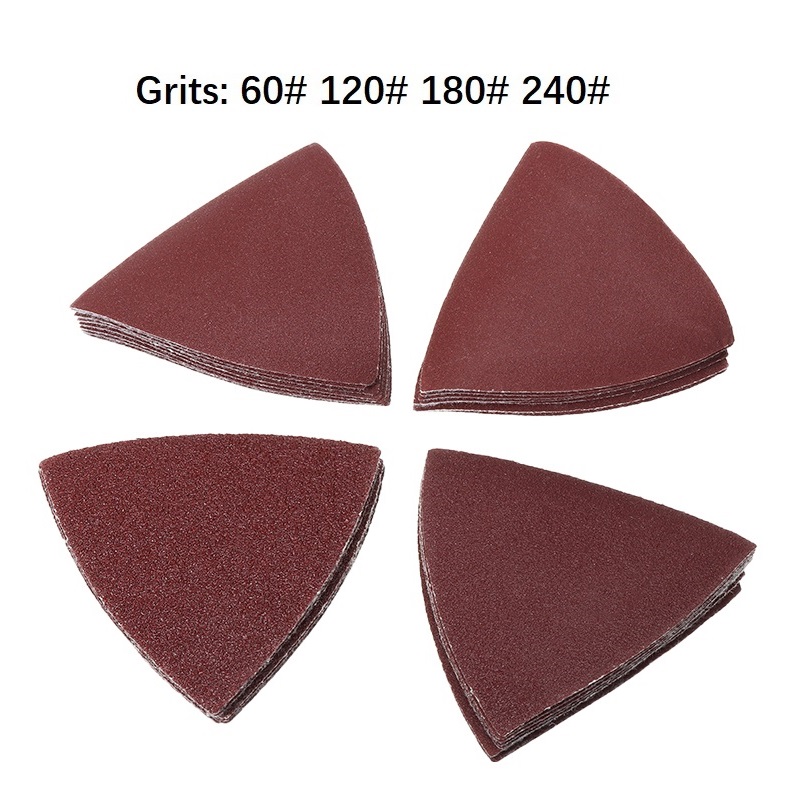 40pc Triangle Sandpaper 60/120 - مراجعة Oscillating Multi Tool وسعره