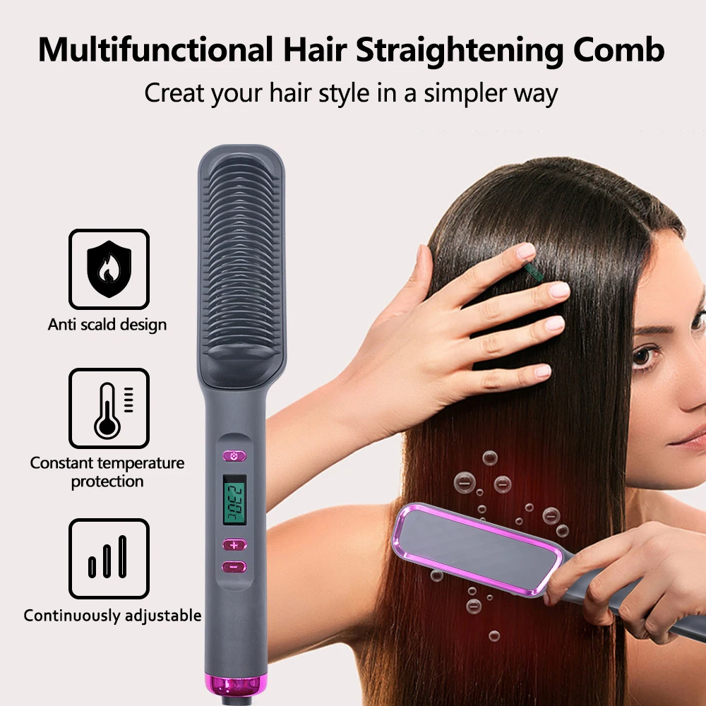 Electric Hot Comb Straight Hai - مراجعة Power Tools Voltage وسعره