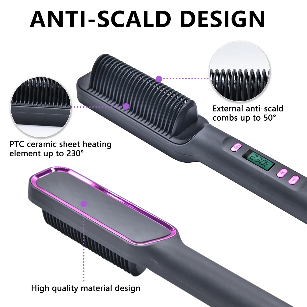 Electric Hot Comb Straight Hai - مراجعة Power Tools Voltage وسعره