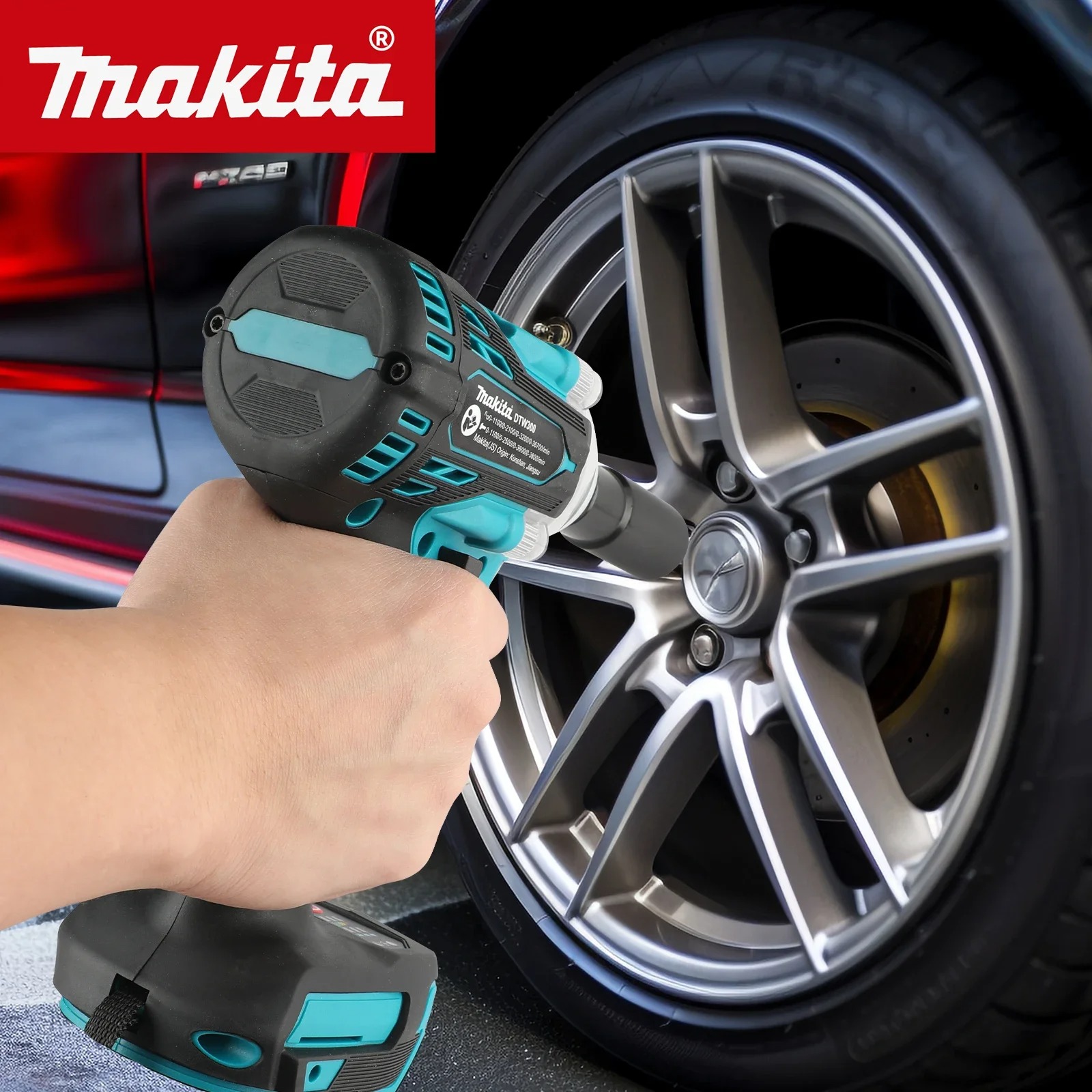 Makita DTW300 18V Tool Set Bru - مراجعة Power Tools Makita Set وسعره
