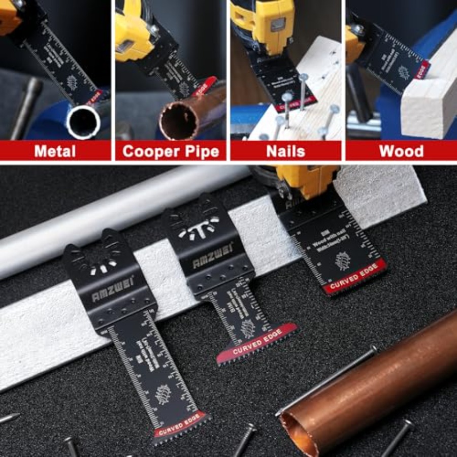 30 Pcs Bi-Metal Oscillating Sa - مراجعة Oscillating Multi Tool وسعره