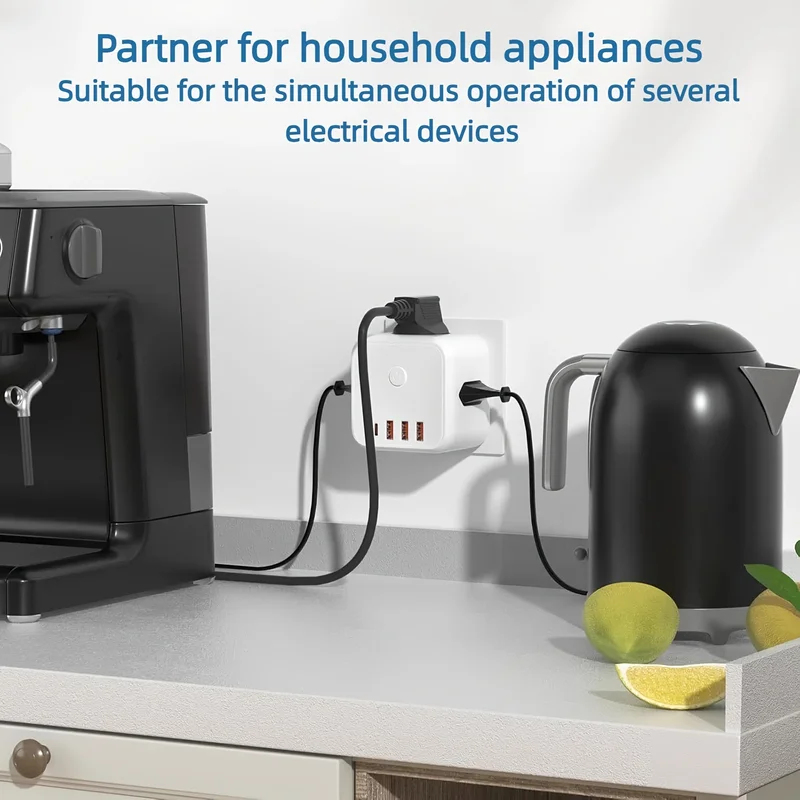 Space-Saving EU Cube Power Str - مراجعة Power Tools You Need وسعره