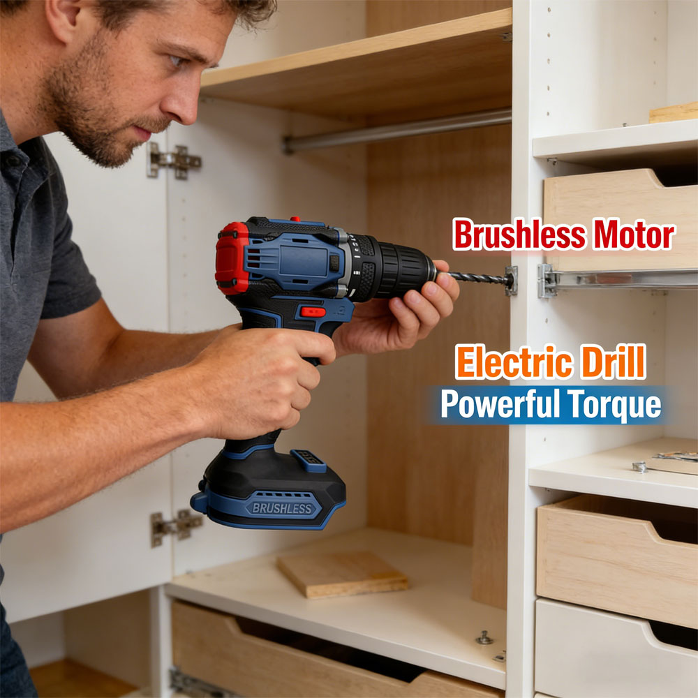 Brushless Electric Screwdriver - مراجعة Power Tools Makita Set وسعره