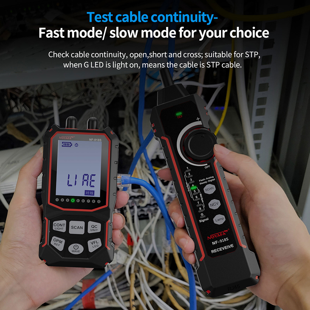 Noyafa Network Cable Tester LC - مراجعة Power Tools Display وسعره