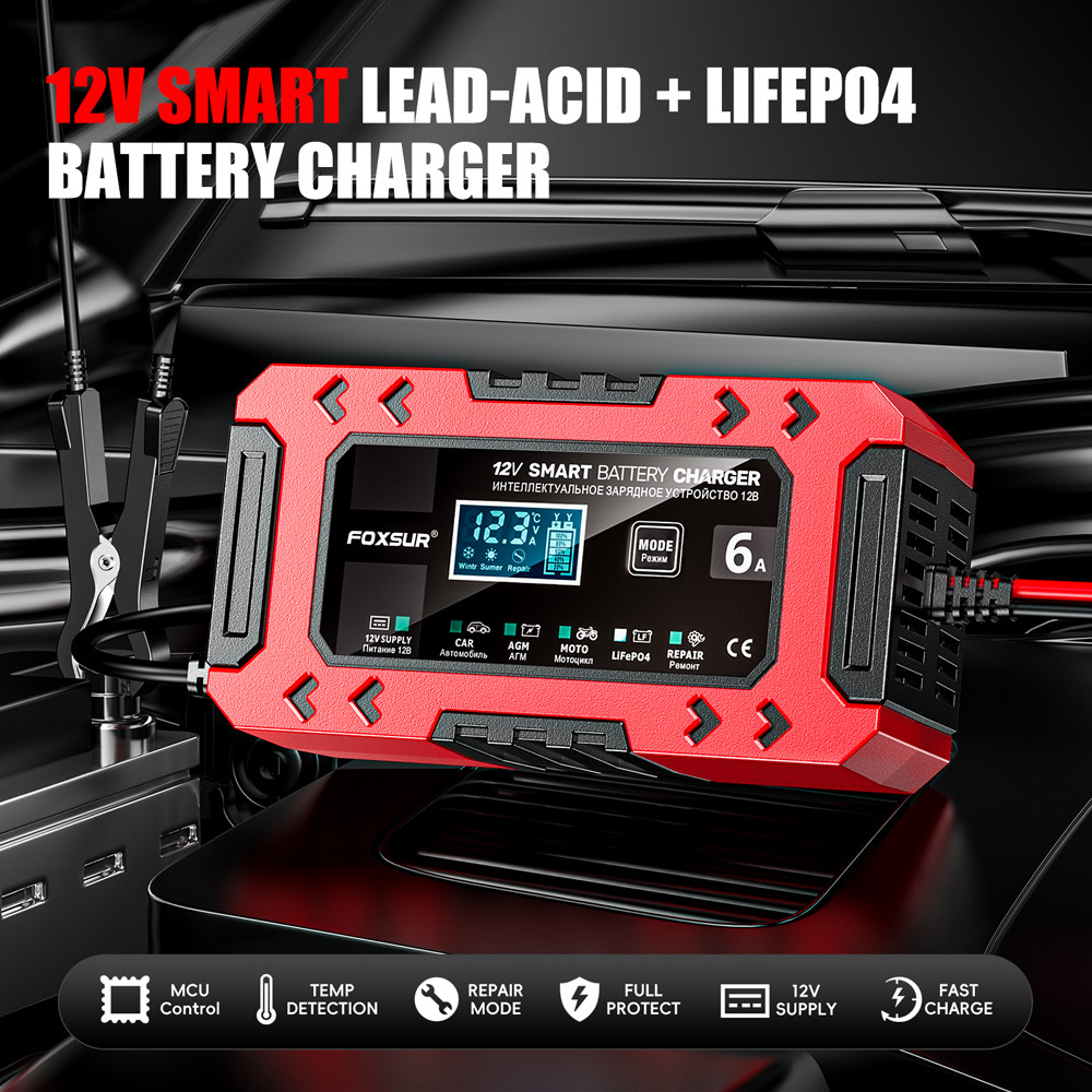 12V6A Intelligent Car & Motorc - مراجعة Power Tools Display وسعره