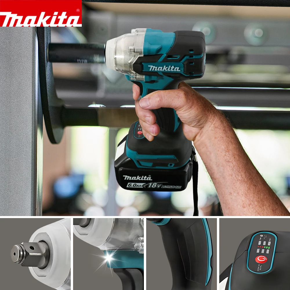 Makita DTW285 18V Tool Set Bru - مراجعة Power Tools Makita Set وسعره