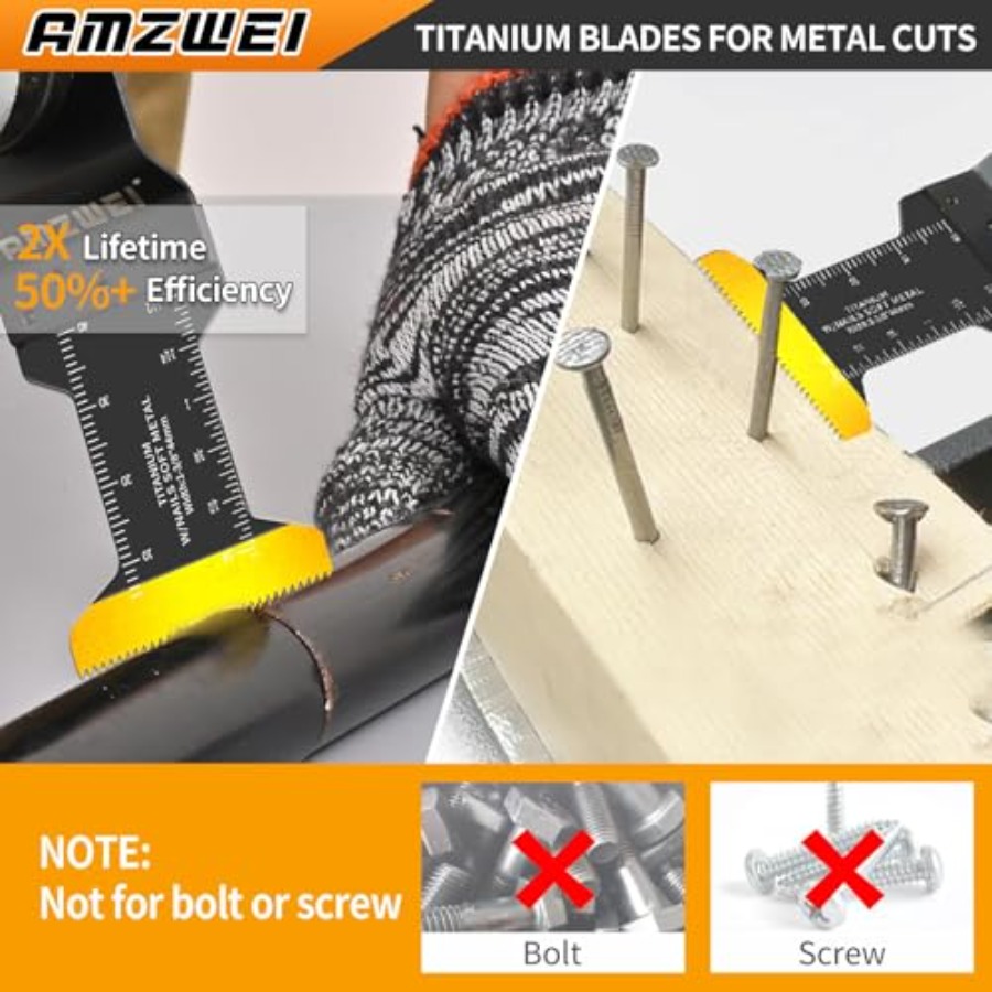 100PCS Oscillating Tool Blades - مراجعة Oscillating Multi Tool وسعره