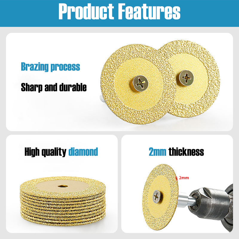 40mm Braze Diamond Saw Blade M - مراجعة Power Tools And Hand Tools وسعره