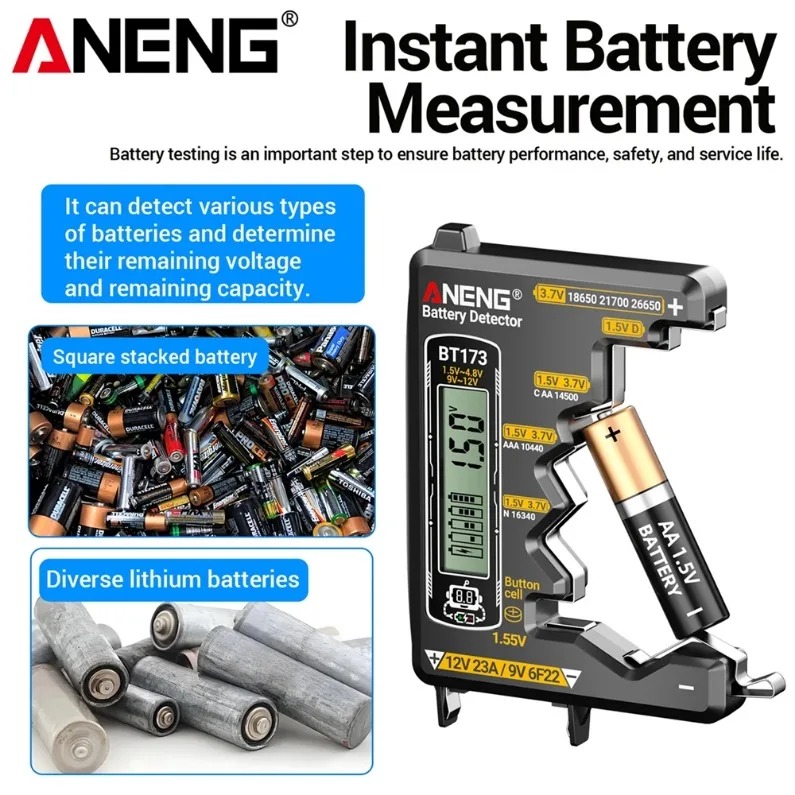 ANENG BT-173 18650 Power Analy - مراجعة Health Power Tools وسعره