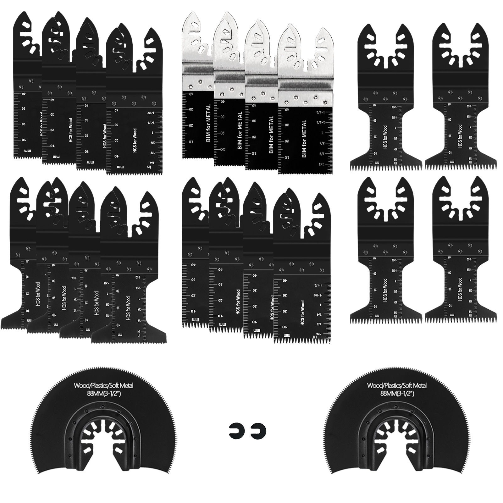 24Pcs Universal Oscillating Mu - مراجعة Power Tools Makita Set وسعره