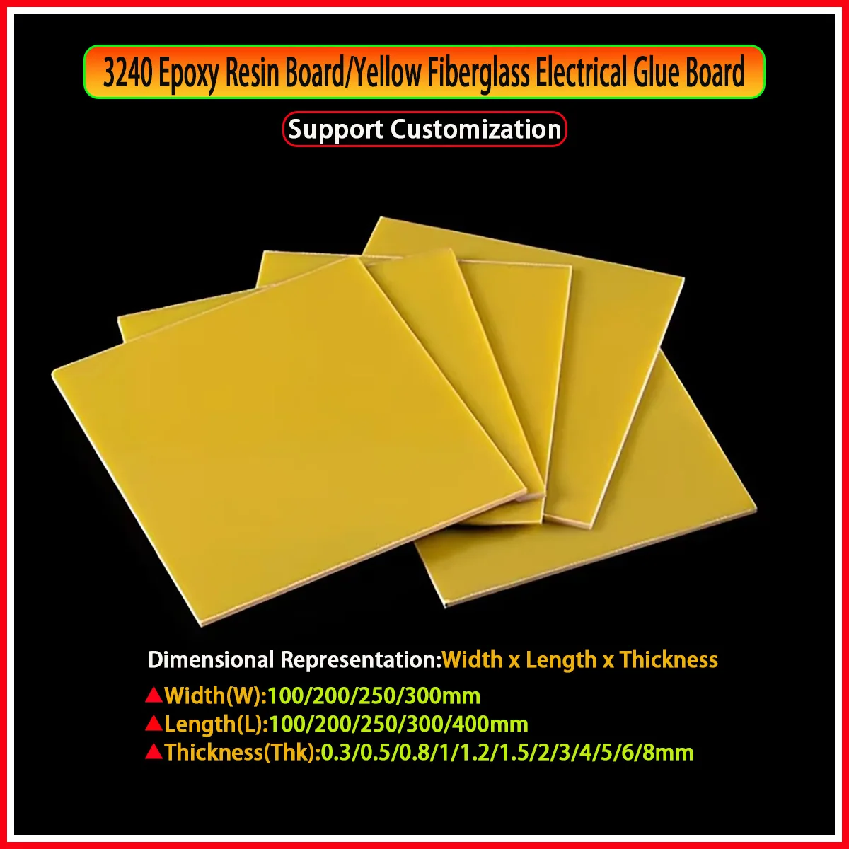 3240 Epoxy Resin Board/Yellow  - مراجعة Power Tools Yellow وسعره