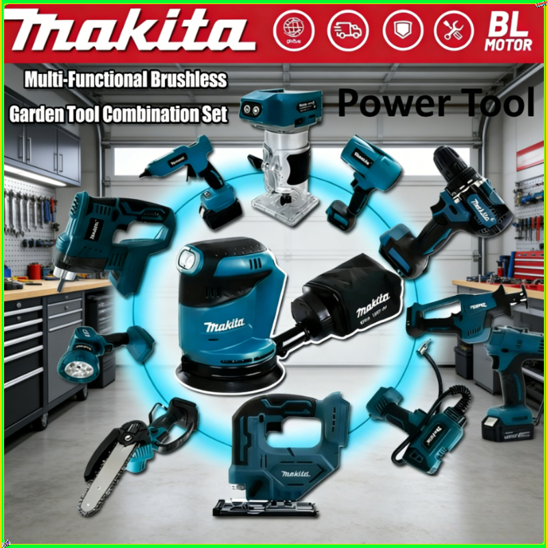 Makita brushless wireless elec - مراجعة Power Tools Makita Set وسعره