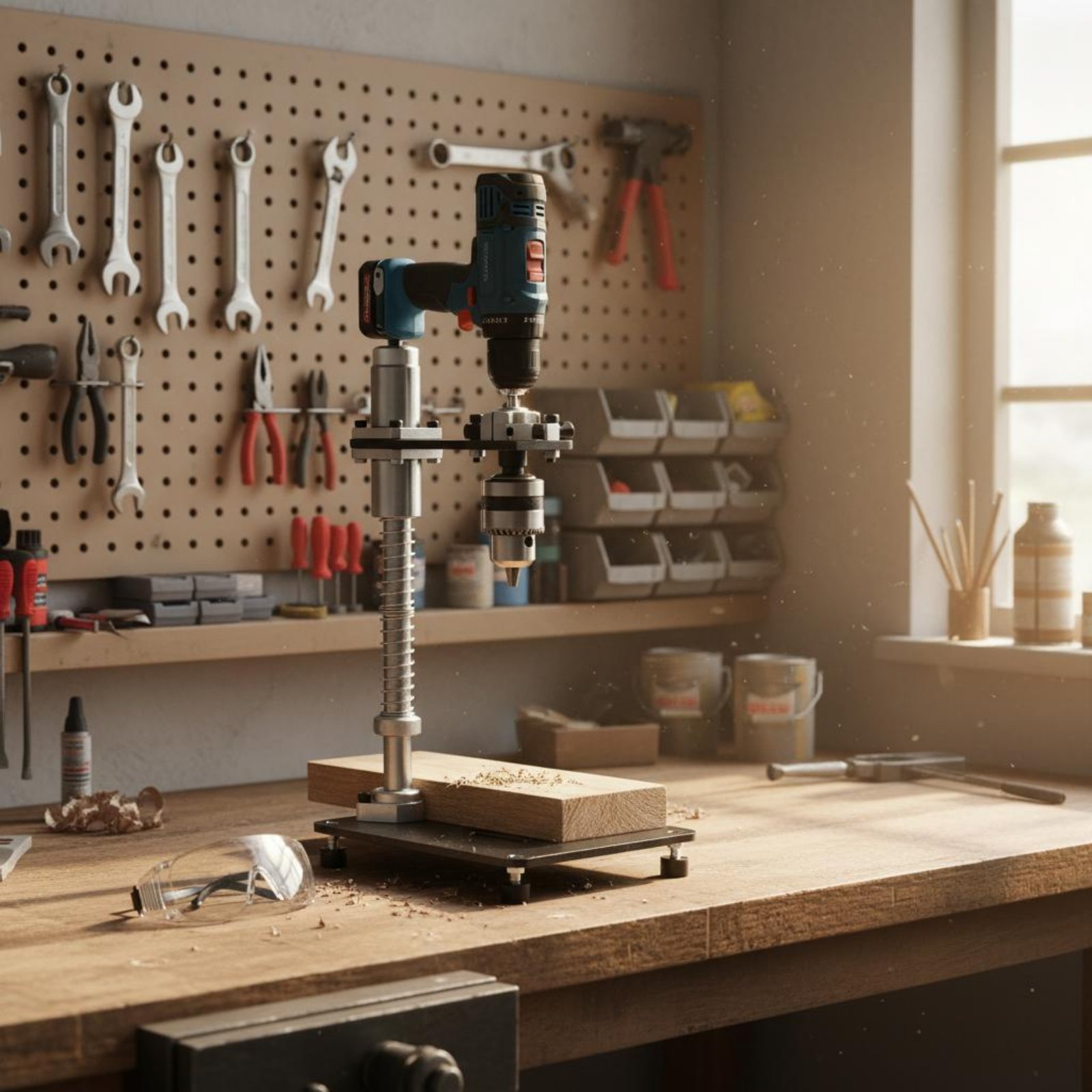 Hand Drill Press Stand Stable  - مراجعة Power Tools And Hand Tools وسعره