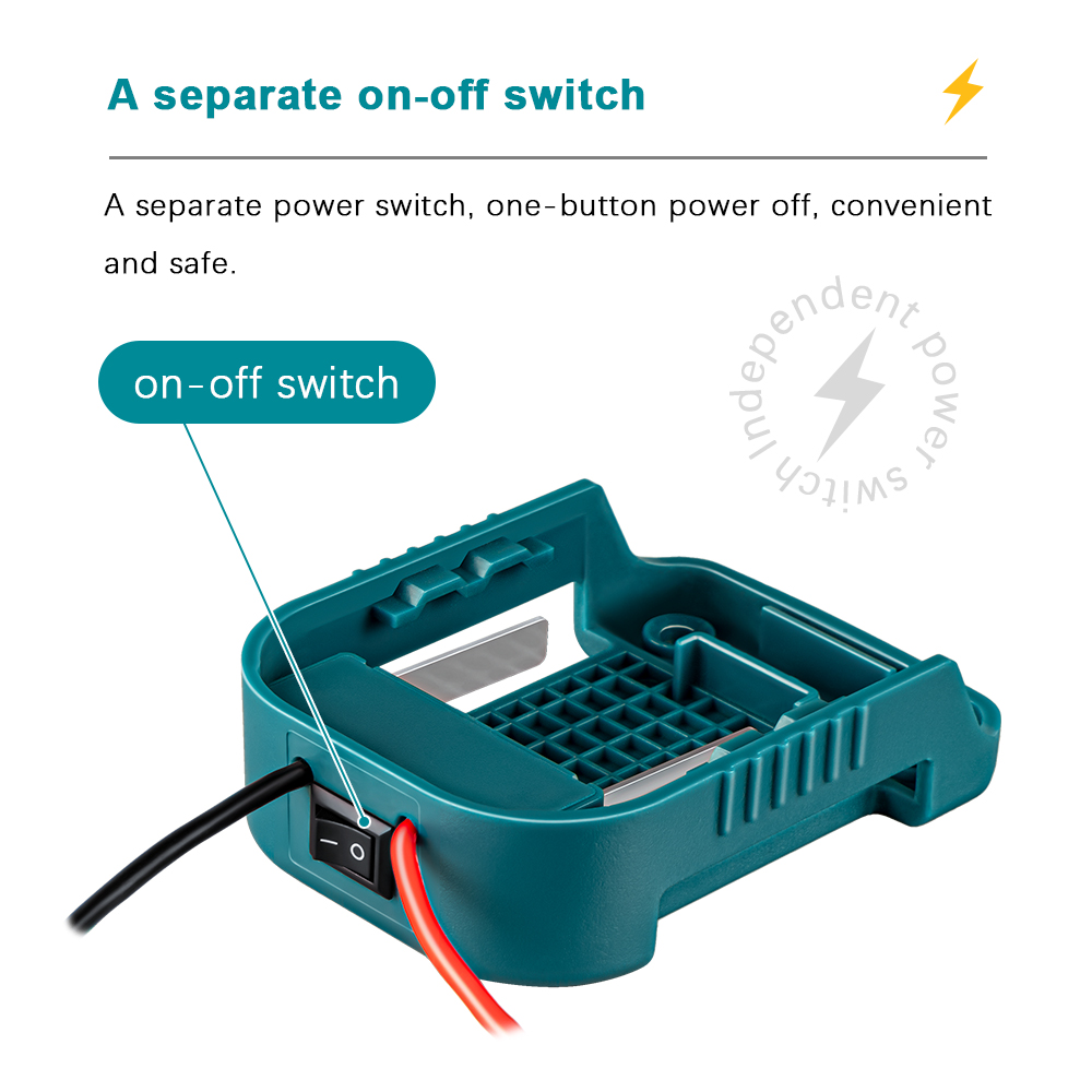External Battery Adapter Conve - مراجعة Power Tools Makita Set وسعره