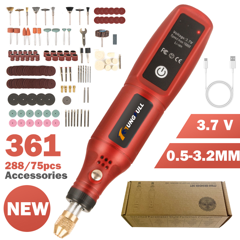 USB Rechargeable Cordless Engr - مراجعة Power Tools Hardware وسعره
