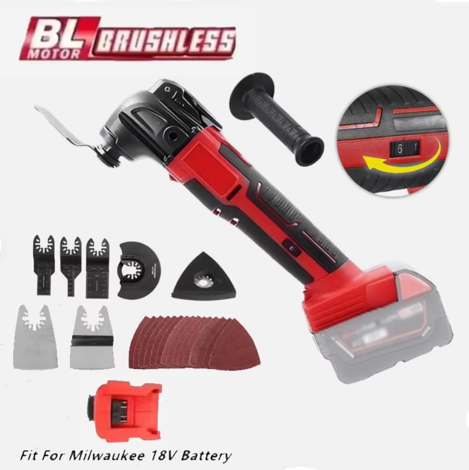 For Milwaukee 18V Battery Elec - مراجعة Oscillating Multi Tool وسعره