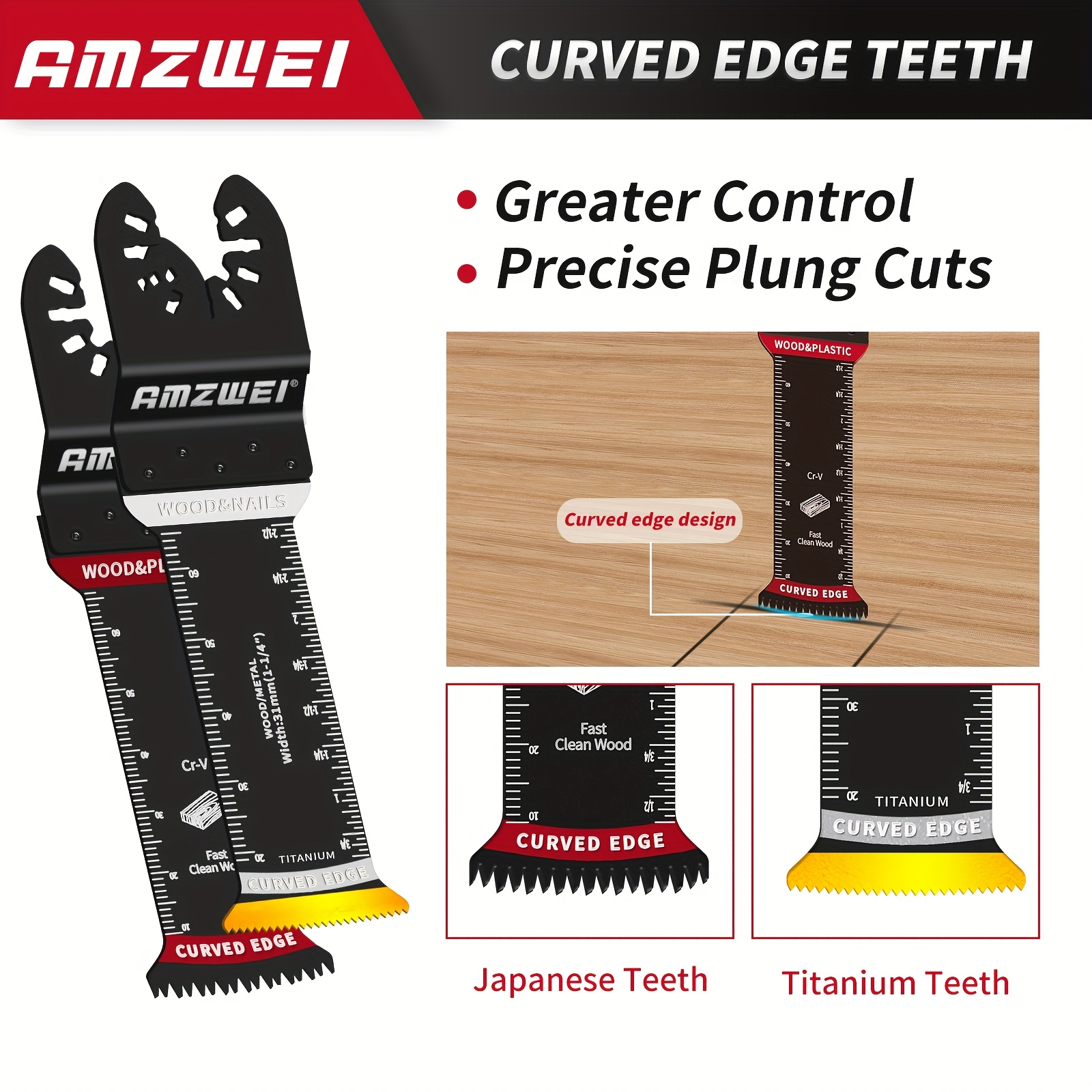 20pcs Extra Long Teeth Oscilla - مراجعة Oscillating Multi Tool وسعره