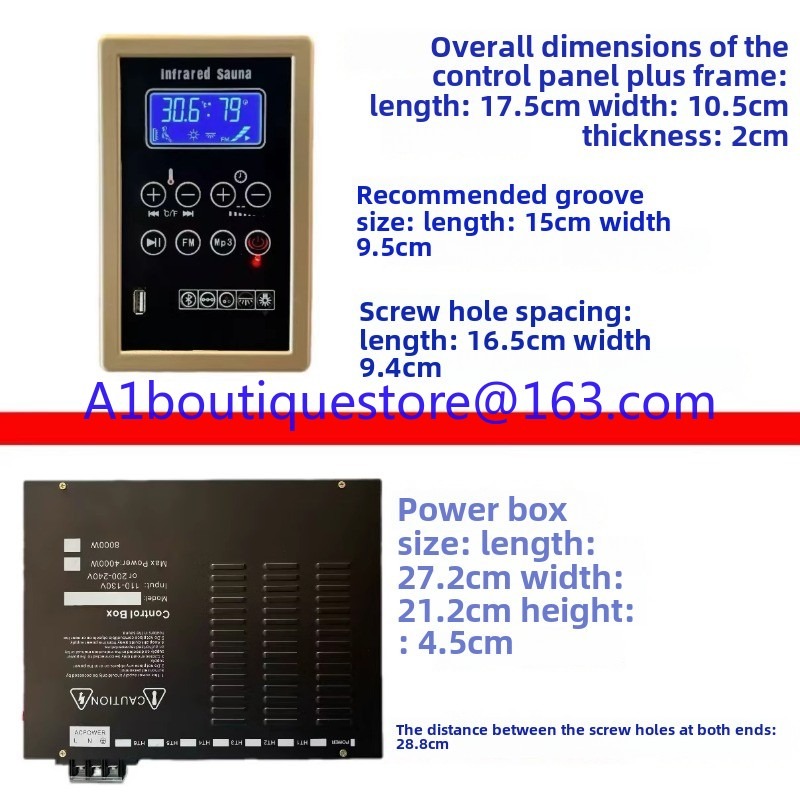 LCD screen sauna room thermost - مراجعة Health Power Tools وسعره