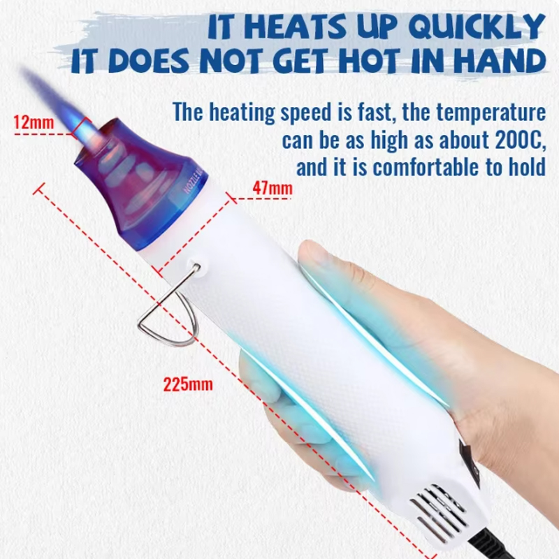 Heat gun Soldering temperature - مراجعة Power Tools Battery Repair وسعره