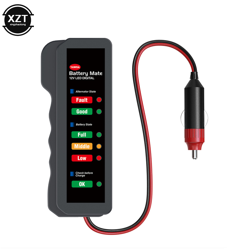 Car Battery Tester 6 LED Displ - مراجعة Power Tools Display وسعره