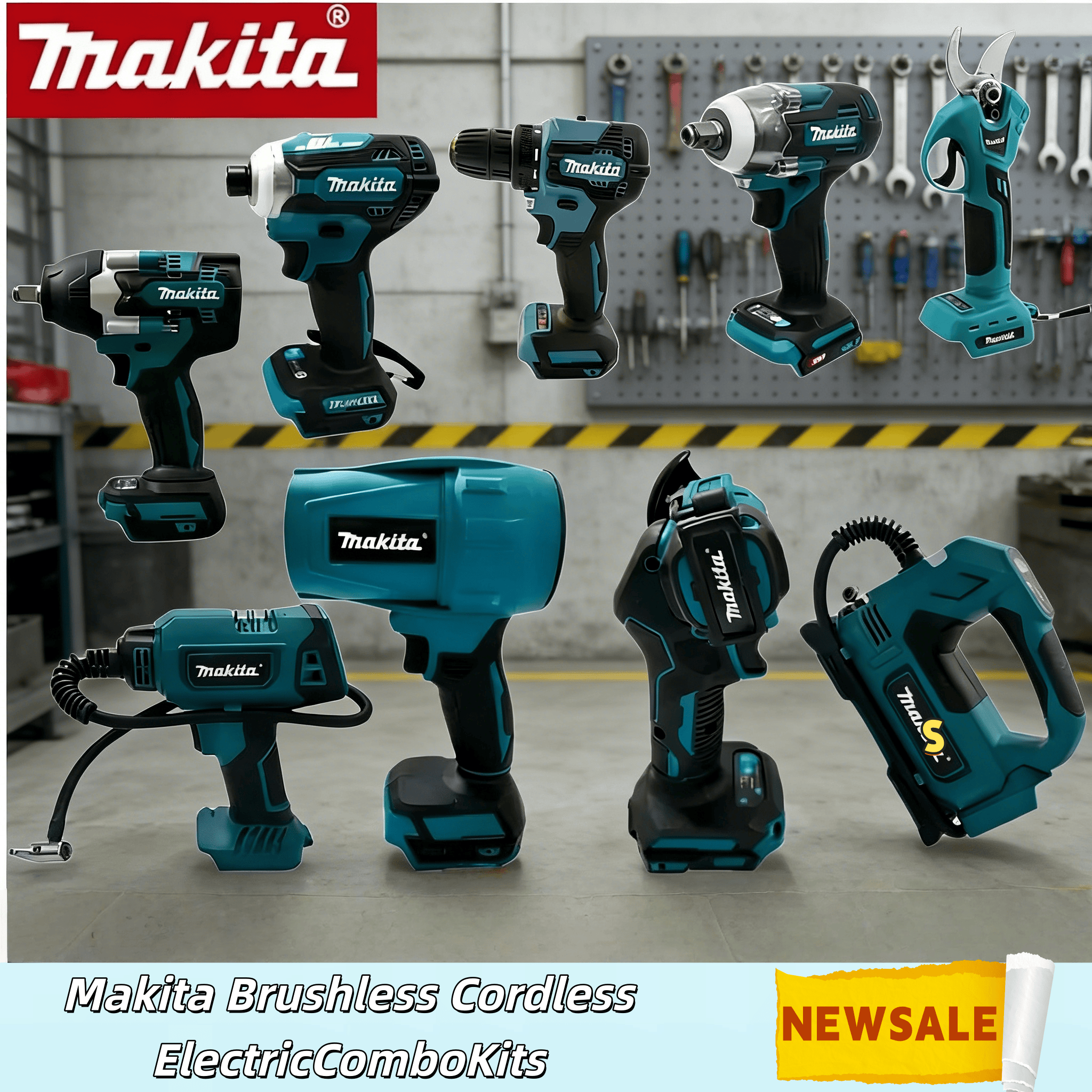 Makita Brushless Cordless Hamm - مراجعة Power Tools Makita Set وسعره