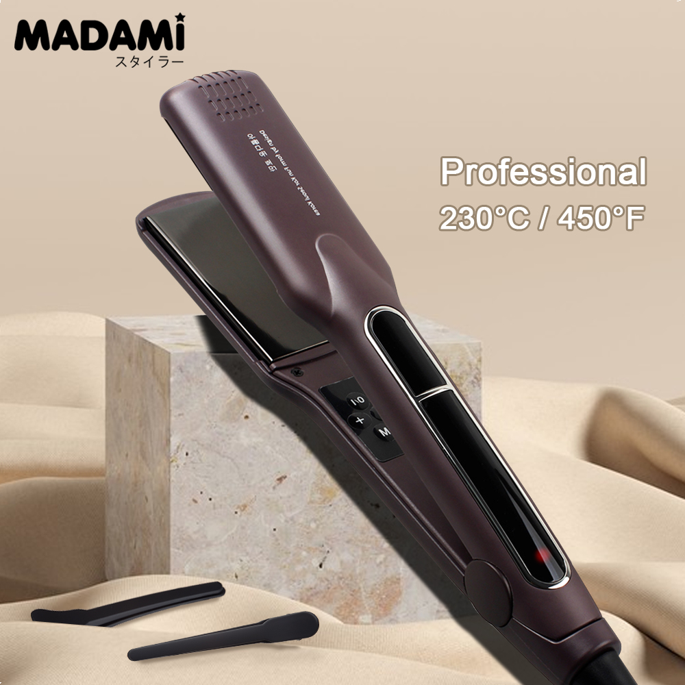 MADAMI Hair Straightener and C - مراجعة Power Tools Voltage وسعره