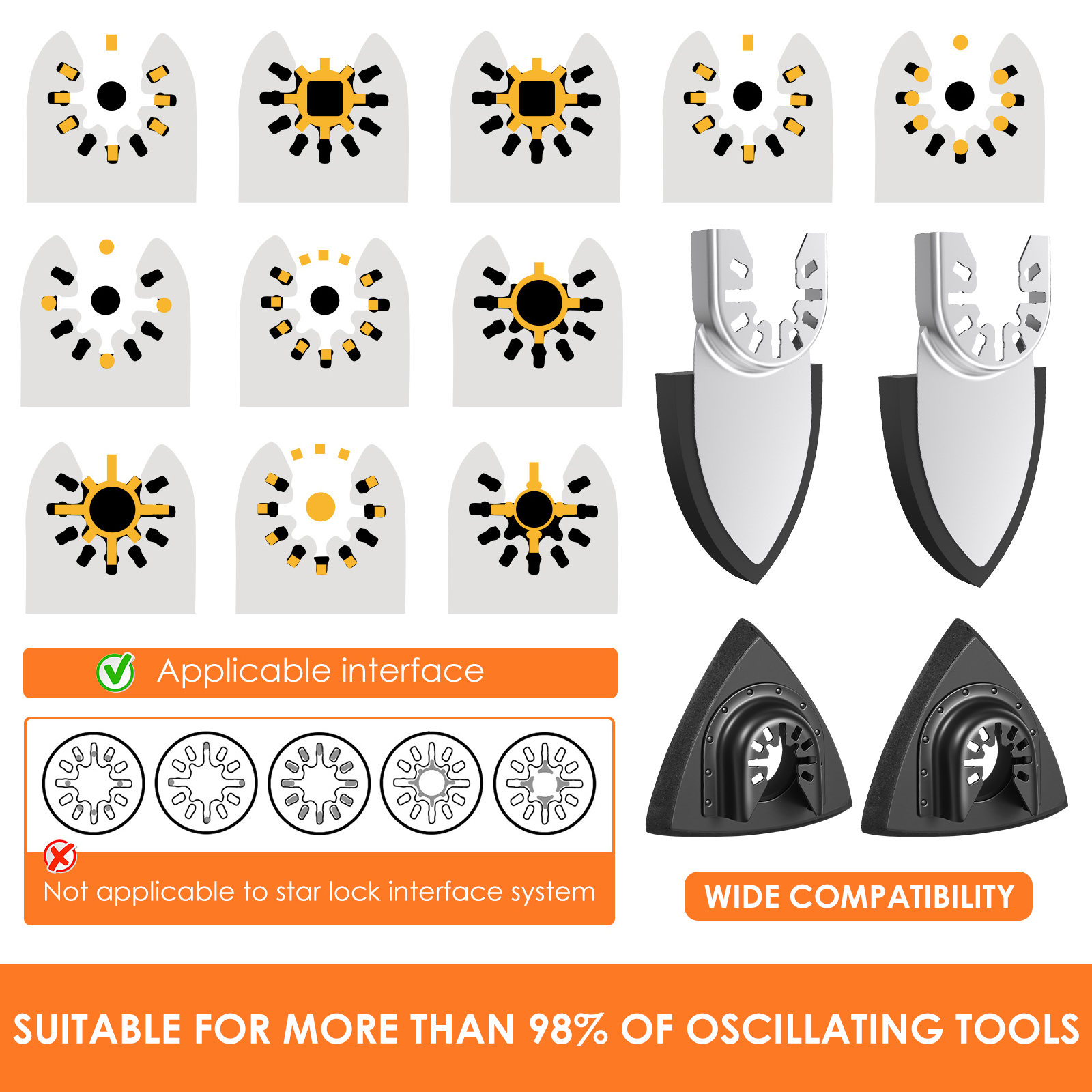 148/65pcs Oscillating Tool San - مراجعة Oscillating Multi Tool وسعره