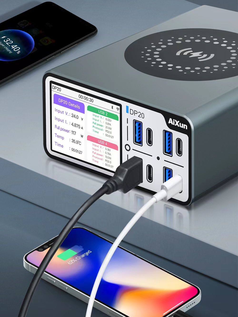 Aixun DP20 High Power Switched - مراجعة Power Tools Display وسعره