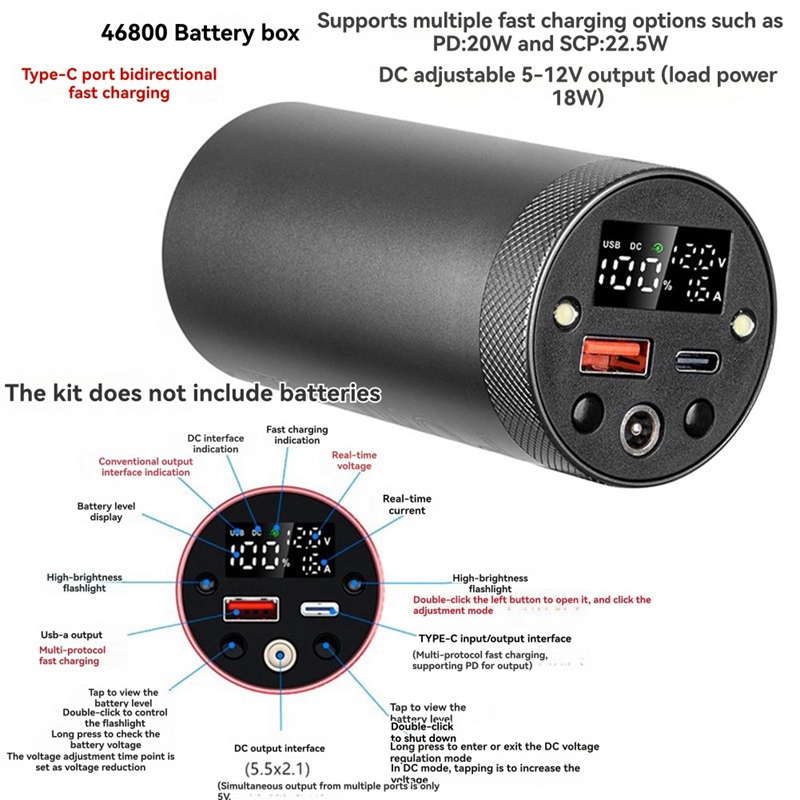 Upgrades 46800 Battery Case Ba - مراجعة Power Tools You Need وسعره