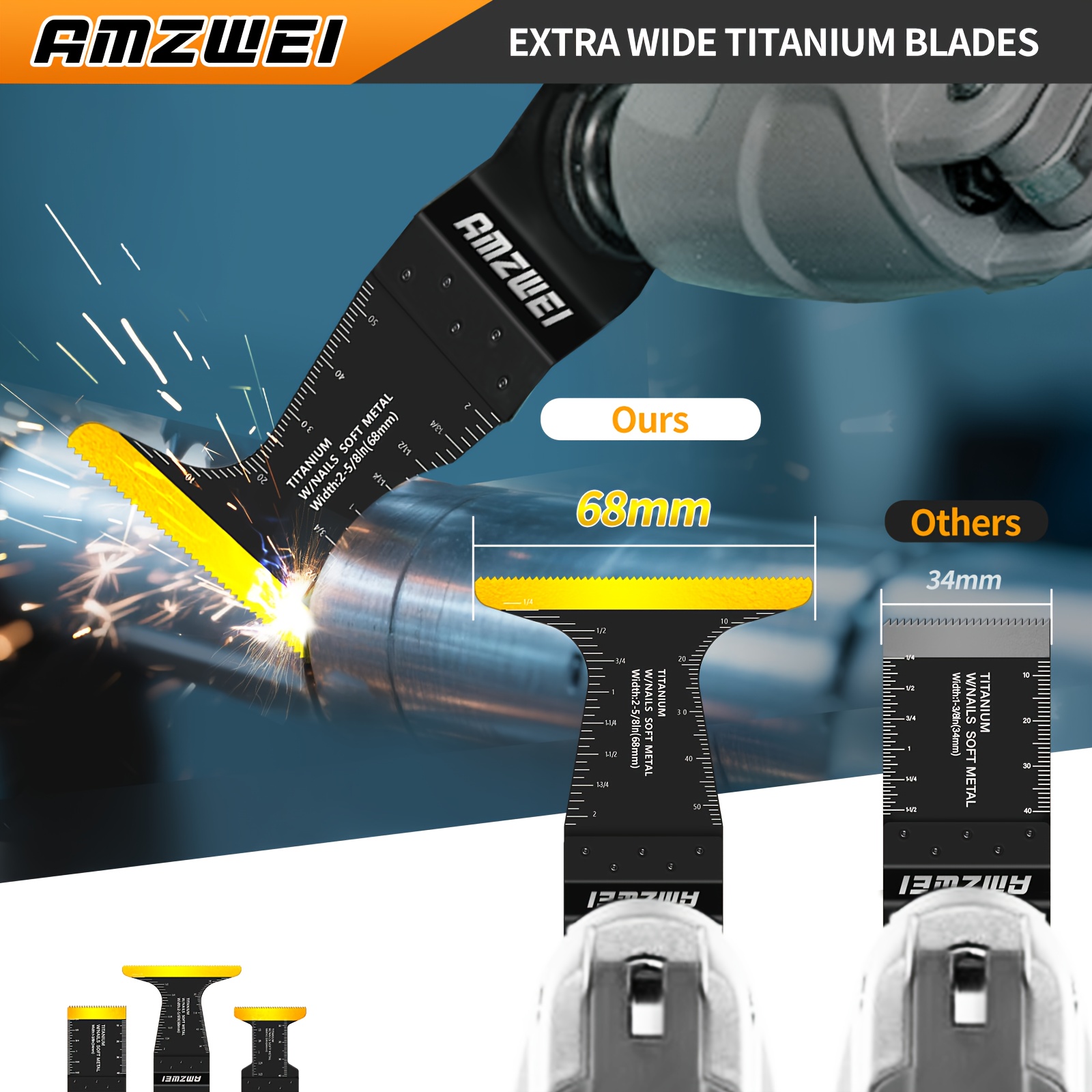 118pcs Oscillating Tool Blades - مراجعة Oscillating Multi Tool وسعره