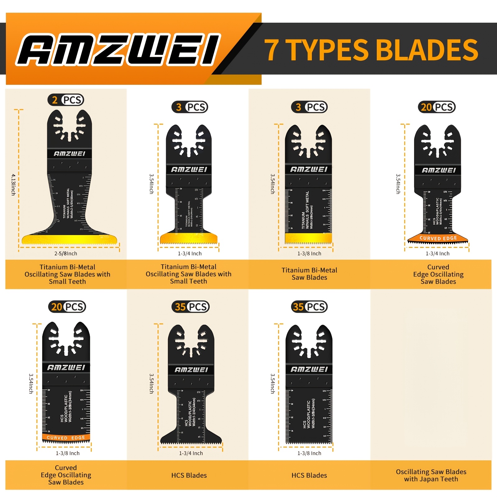 118pcs Oscillating Tool Blades - مراجعة Oscillating Multi Tool وسعره
